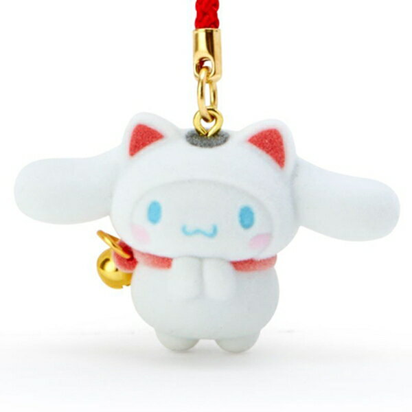 【震撼精品百貨】大耳狗 Cinnamoroll Sanrio 大耳狗喜拿造型吊飾-貓*93207 震撼日式精品百貨
