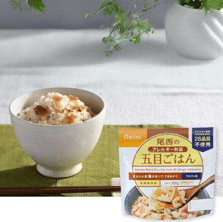 ✨預購✨【日本 Onisi 尾西食品】長期保存美味即食米飯組12入（4種×各3袋）｜戶外露營・緊急備糧必備 防災長備品 4
