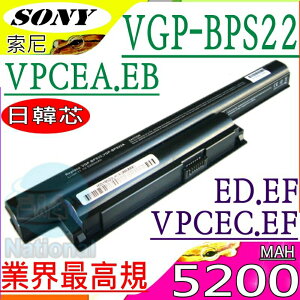 Sony 電池(超長效) Vgp-BPL22，VPC-EE2M1E/WI，VPC-EE2S1E/BQ，VPC-EF22FX/BI，VPC-EF2S1E/BI，VPC-EC2S0E/WI，VPC-EE2E1EE，VPC-EB1Z1E/B，VPC-EB21FDBQ，VPC-EB21FDWI，VPC-EB21FG/PI，VPC-EB23FG，VPC-EB25FW，VPC-EB26FG/P，VPC-EB27FDG，VPC-EB27FDL，VPC-EB27FDP，VPC-EB27FDW，VPC-EB27FG/W