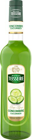 Teisseire 糖漿果露-小黃瓜風味 Concombre 法國頂級天然糖漿 700ml-效期202511【良鎂咖啡精品館】