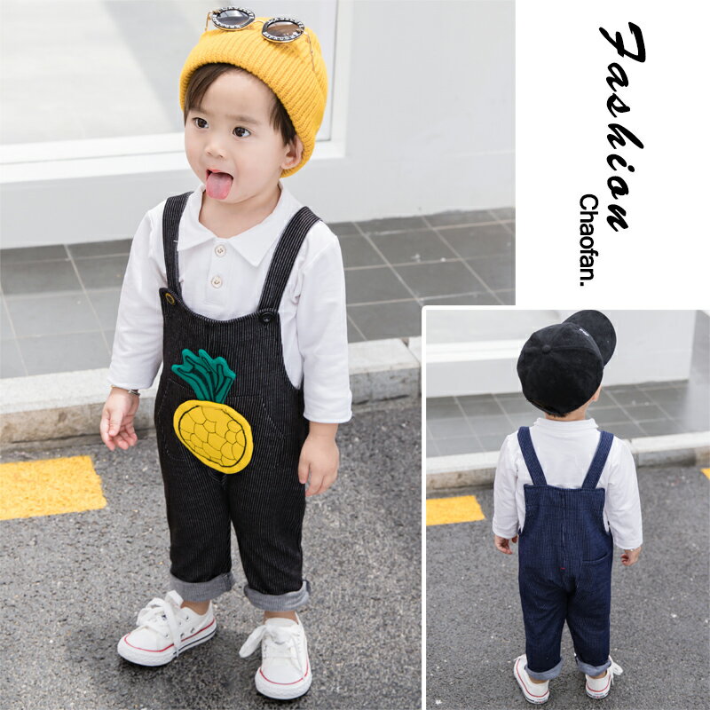 男童秋裝套裝新款男寶寶0一1-3歲春季嬰兒童裝韓版小孩潮衣服 2