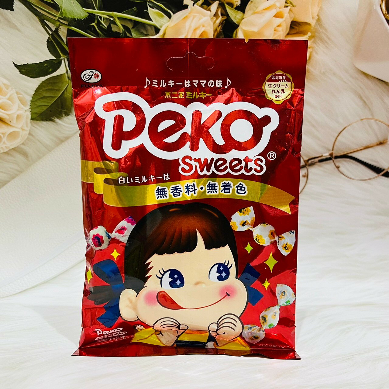 日本 FUJIYA 不二家 PEKO 經典牛奶風味糖 98g 牛奶糖 牛乳糖
