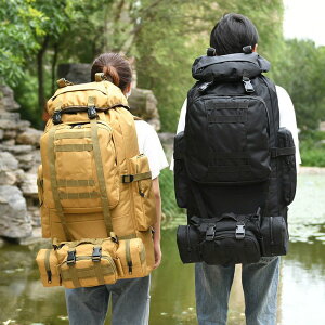 戰術背包 旅行包 雙肩包 特種兵大容量組合背包 迷彩戶外背包 登山包 男
