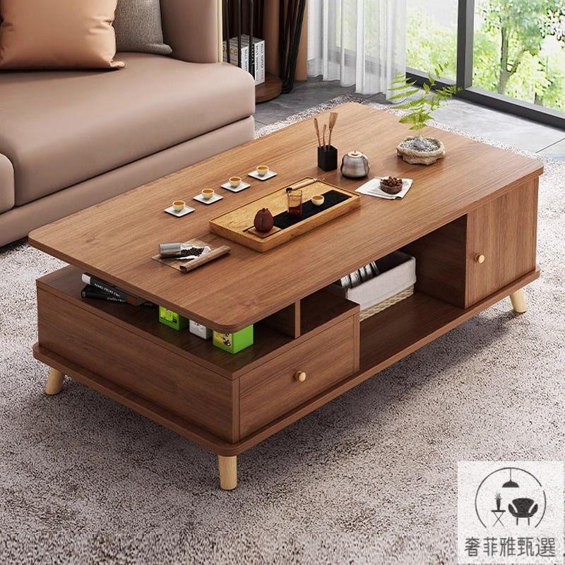 茶几/邊桌 公司貨 茶幾出租屋用客廳家用沙發邊幾小戶型邊櫃簡約現代方幾茶桌小桌子P102-SFY快速出貨