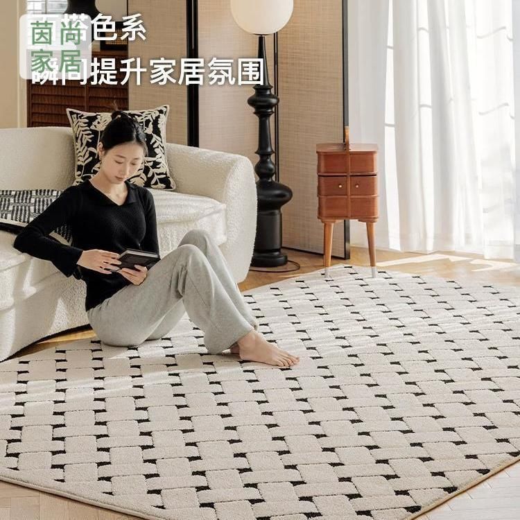 免運 地毯 地墊 茶幾地毯 毛毯 臥室免洗可擦易打理高階防水防汙輕奢高階感客廳沙發茶幾地毯 八折下殺 可開發票 特價出