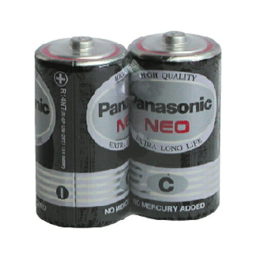 【史代新文具】國際Panasonic 2號C碳鋅電池R14NNT/2SC 2個