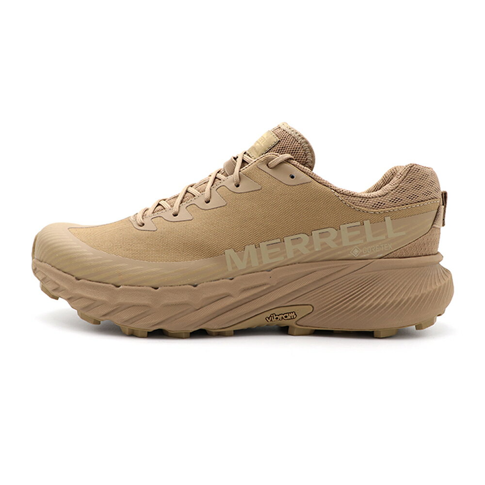 【最高折300】 Merrell Agility Peak 5 狼棕 戰術系列 防水 越野跑鞋 男款 B5390【新竹皇家ML005765】