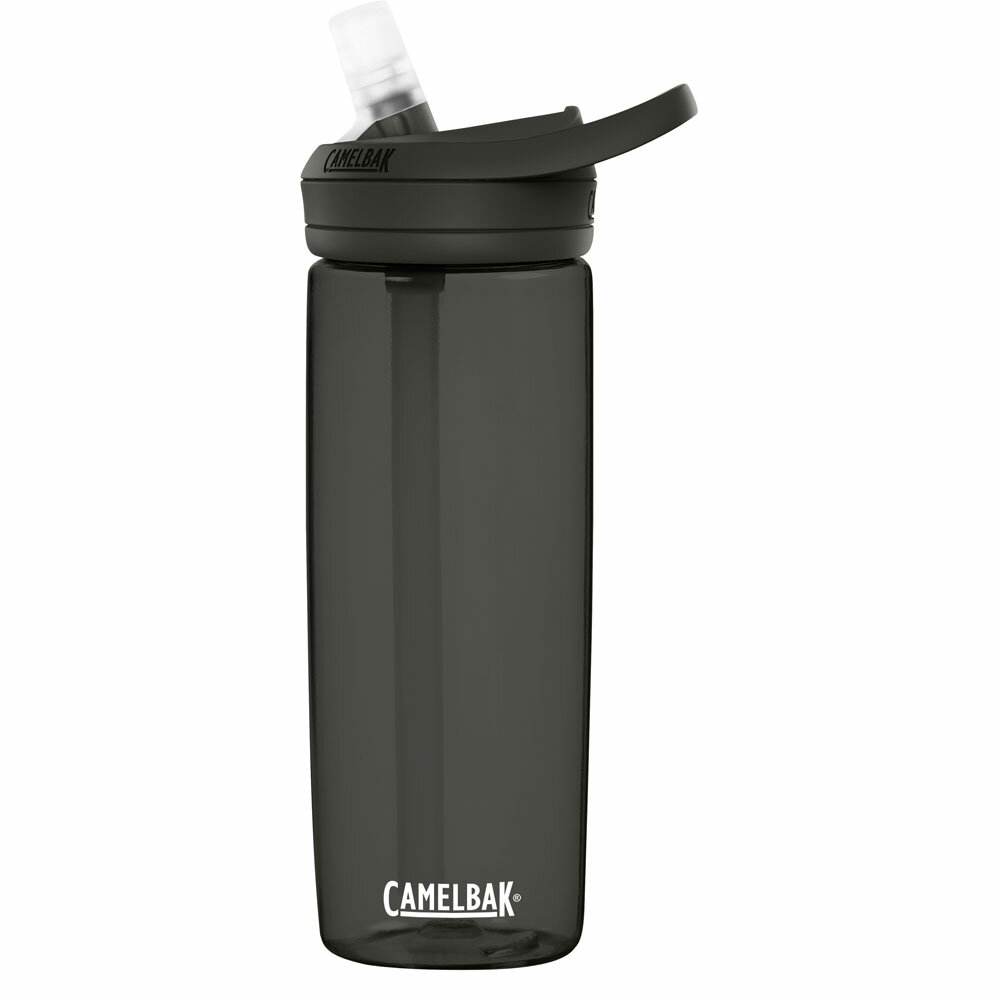 【【蘋果戶外】】Camelbak《送咬嘴蓋》600ml eddy+多水吸管水瓶 炭灰 水壺單車水壺吸管水壺