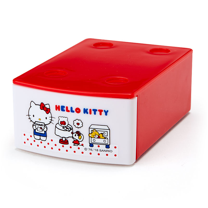 真愛日本 18031400001 便條附積木盒組-KT加ACAB 三麗鷗 kitty 凱蒂貓 抽屜盒便條紙