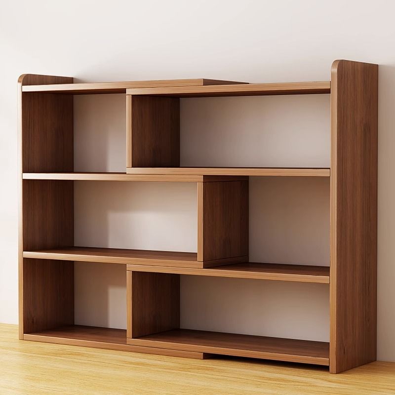 【限時優惠】書架桌面置物架可移動伸縮辦公室簡易柜子學生家用小書柜