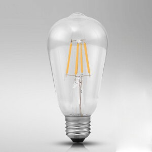 LED愛迪生燈泡工業復古懷舊E27大螺口節能仿鎢絲不閃頻裝飾暖黃白