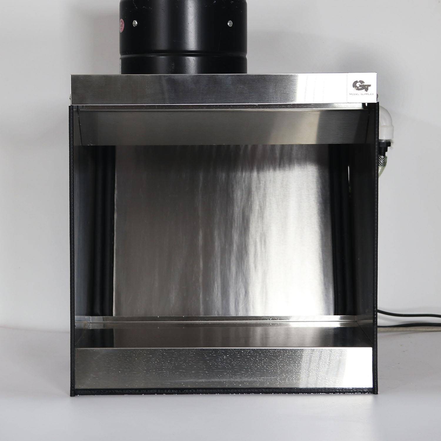 【臺灣公司 可開發票】水簾噴漆箱高達手辦手工模型上色工作臺家用防毒迷你水