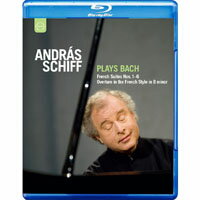 <br/><br/>  席夫的巴哈 法國組曲 Andras Schiff plays Bach (藍光Blu-ray) 【EuroArts】<br/><br/>