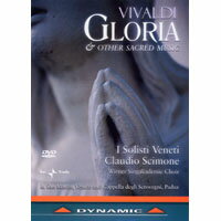 韋瓦第：榮耀頌與聖樂作品 Antonio Vivaldi: Gloria & Other Scared Music (DVD)【Dynamic】