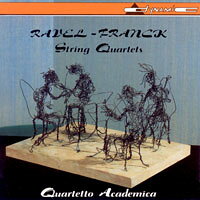 法國弦樂四重奏名曲集 Ravel / Franck: String Quartets (CD)【Dynamic】