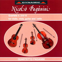 帕格尼尼：吉他四重奏3 Nicolo Paganini: Complete Quartets (Vol.3) (CD)【Dynamic】