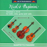 帕格尼尼：吉他四重奏4 Nicolo Paganini: Complete Quartets (Vol.4) (CD)【Dynamic】