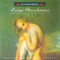 鮑凱里尼：弦樂四重奏 第一集 Luigi Boccherini: String Quartets, Vol. 1 - Op. 8 (CD)【Dynamic】