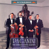 魔鬼的試金石 – 帕格尼尼：弦樂四重奏 Paganini: String Quartets (CD)【Dynamic】