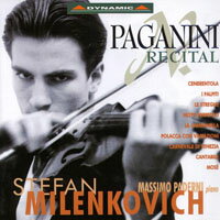 帕格尼尼：魔鬼炫技曲 Stefan Milenkovich: Paganini Recital (CD)【Dynamic】