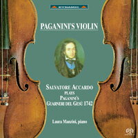 帕格尼尼 名琴加農砲 Paganini's Violin (SACD)【Dynamic】