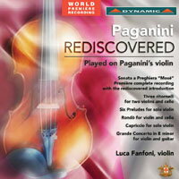 帕格尼尼的祈禱 Paganini Rediscovered (CD)【Dynamic】