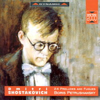 蕭士塔高維契：24首前奏曲與賦格 Shostakovich: 24 Preludes and Fugues, Op. 87 (3CD)【Dynamic】