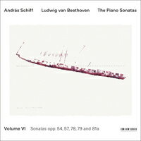 貝多芬鋼琴奏鳴曲集6｜鋼琴：席夫 András Schiff / Beethoven: Piano Sonatas Vol.6 (CD) 【ECM】