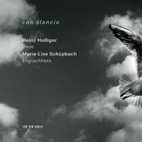 亨氏．霍利格／瑪莉-莉絲．許普巴赫：雙簧管之歌 Heinz Holliger / Marie-Lise Schüpbach: con slancio (CD)【ECM】