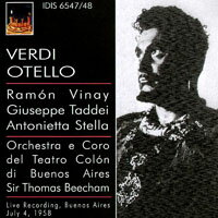 威爾第：歌劇《奧泰羅》 (1958) Verdi: Otello (1958) (2CD) 【IDIS】