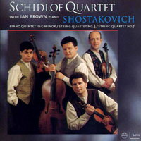 許洛夫四重奏：猶太風的室內樂 Schidlof Quartet: Shostakovich (CD)【LINN】