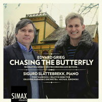 蝶影飛舞～追尋葛利格｜鋼琴：希格德．詩拉特布雷克 Chasing the Butterfly (2CD) 【Simax Classics】