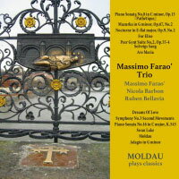 馬斯莫．法羅三重奏：古典心，爵士情 Massimo Faraò Trio: Moldau ~ plays classics (CD) 【Venus】