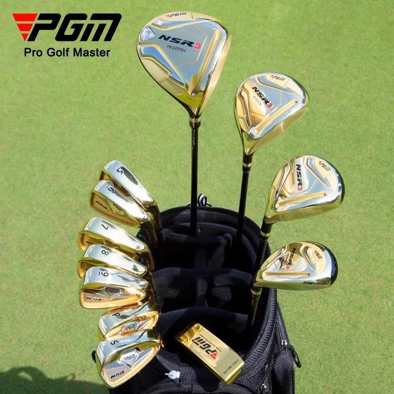 臺灣公司貨 免運 快速出貨 高爾夫球用品 golf裝備 球桿包 練習器 高爾夫球桿全套 整套桿 男士職業套桿 鈦金一號木高反彈