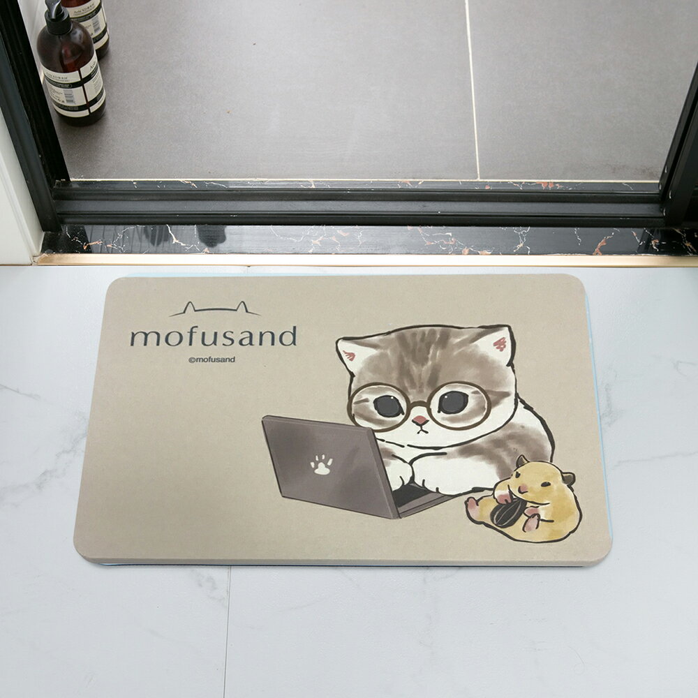 日本貓福珊迪吸水硬式硅藻土地墊