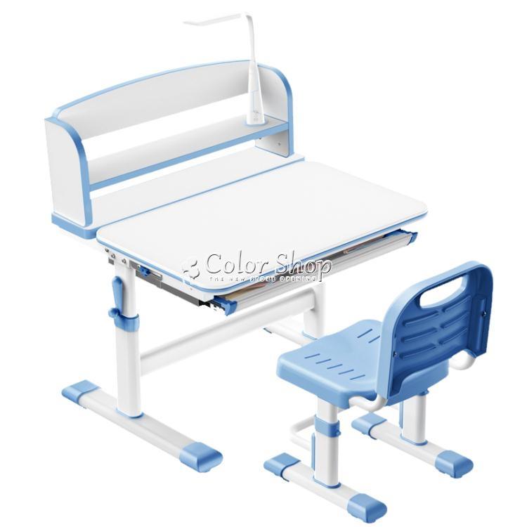 兒童學習桌小學生寫字作業書桌家用簡約小孩課桌椅可升降桌子套裝 YYP