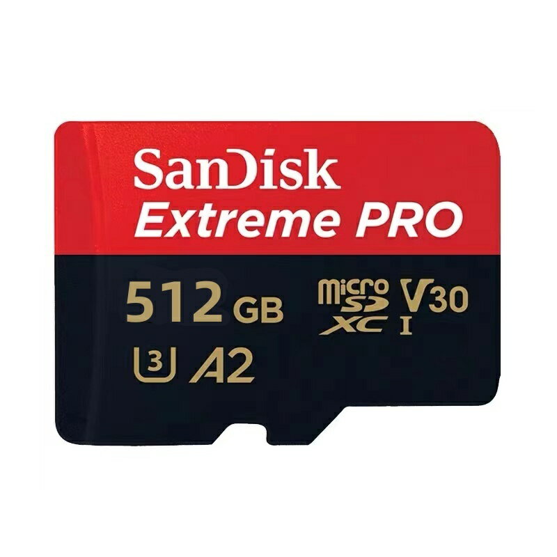 SanDisk SD Extreme microsd TF卡512g內存卡手機通用sd卡高速相機存儲卡閃存卡