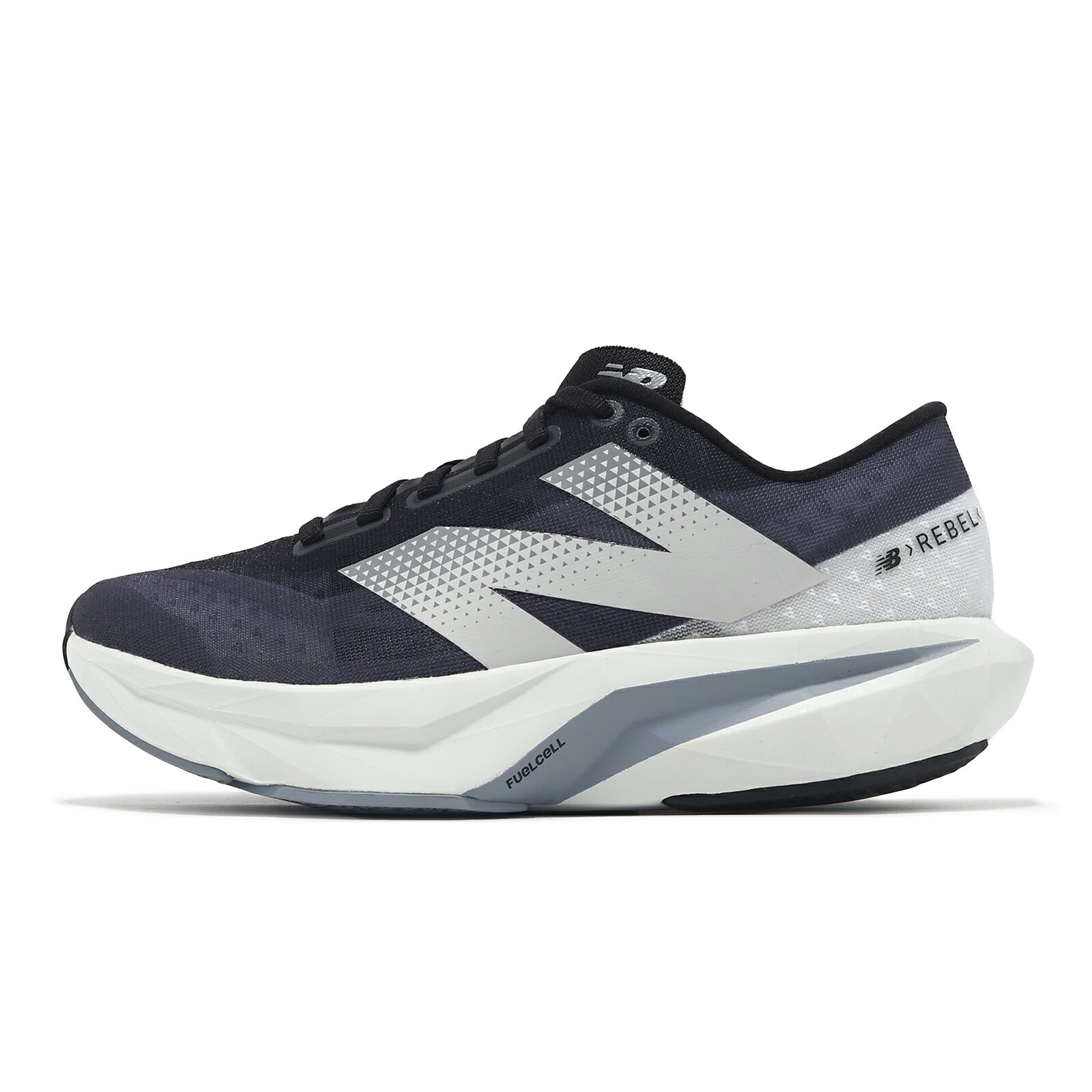 New Balance NB 競速跑鞋 FuelCell Rebel V4 D 女鞋 寬楦 黑 石墨灰 輕量 緩衝 運動鞋 NB