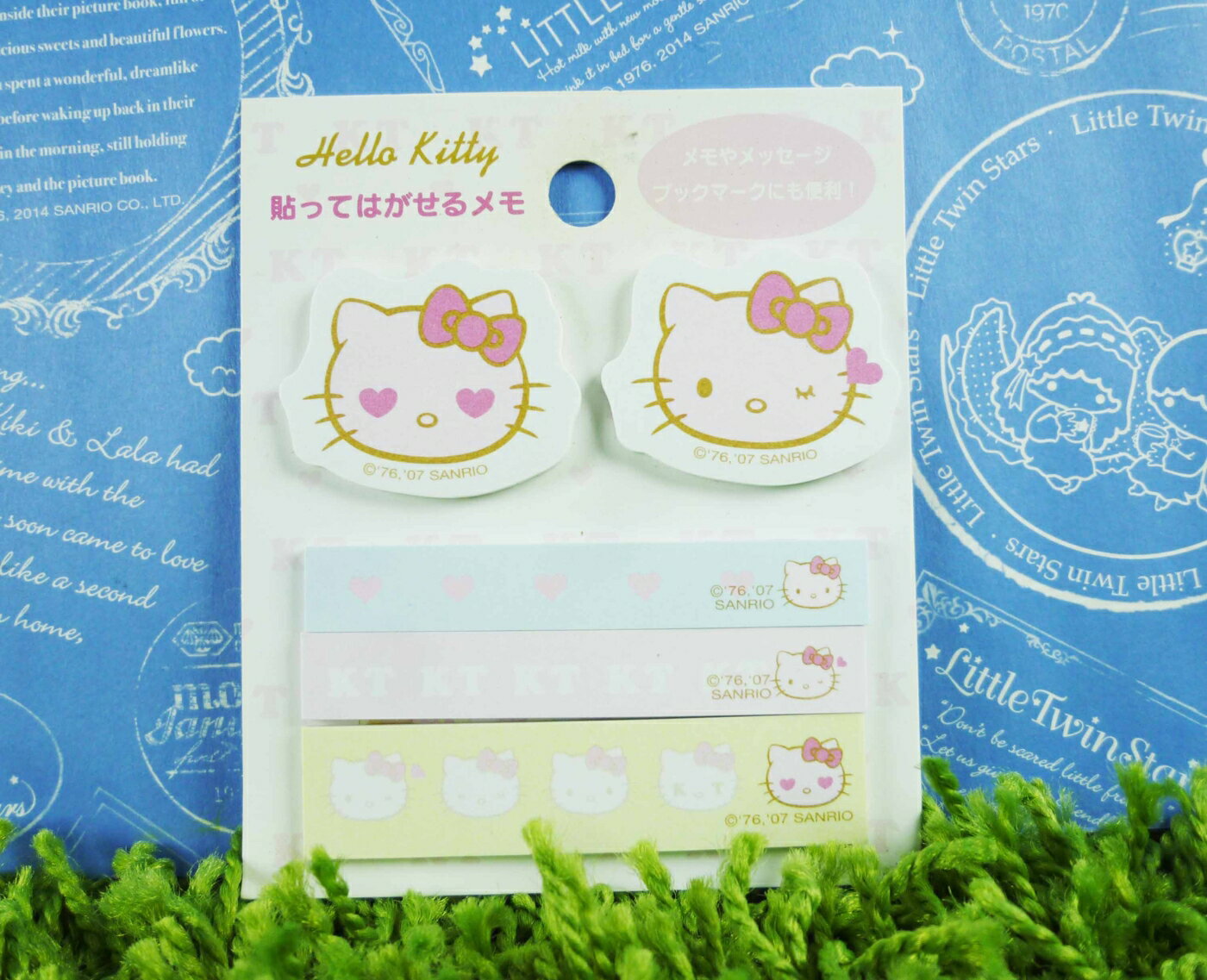 【震撼精品百貨】Hello Kitty 凱蒂貓 便利貼 臉【共1款】 震撼日式精品百貨
