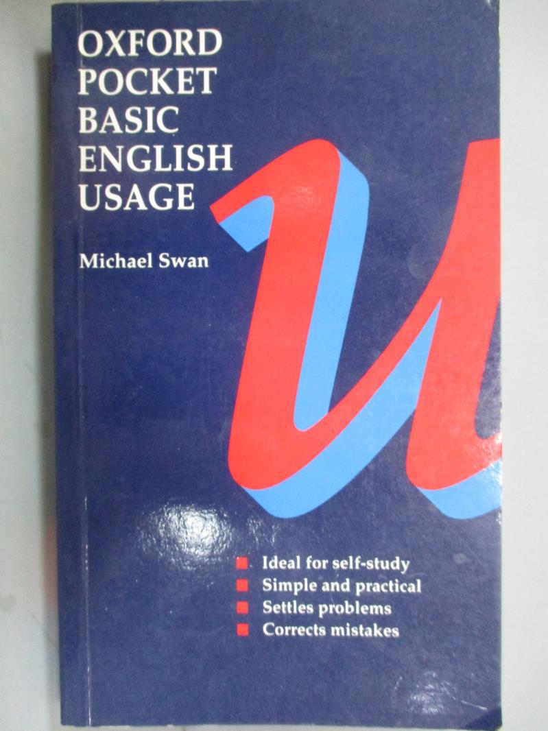 【書寶二手書T4／語言學習_GDF】Basic English Usage_Michage