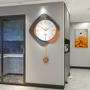 鐘表掛鐘客廳簡約現代家居裝飾創意網紅掛表歐式輕奢時鐘