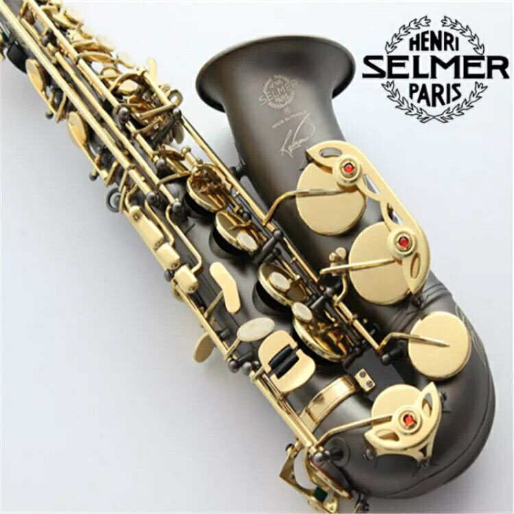 正品法國塞爾瑪中音薩克斯仿古拉絲降E調薩克斯初學考級專業演奏 2