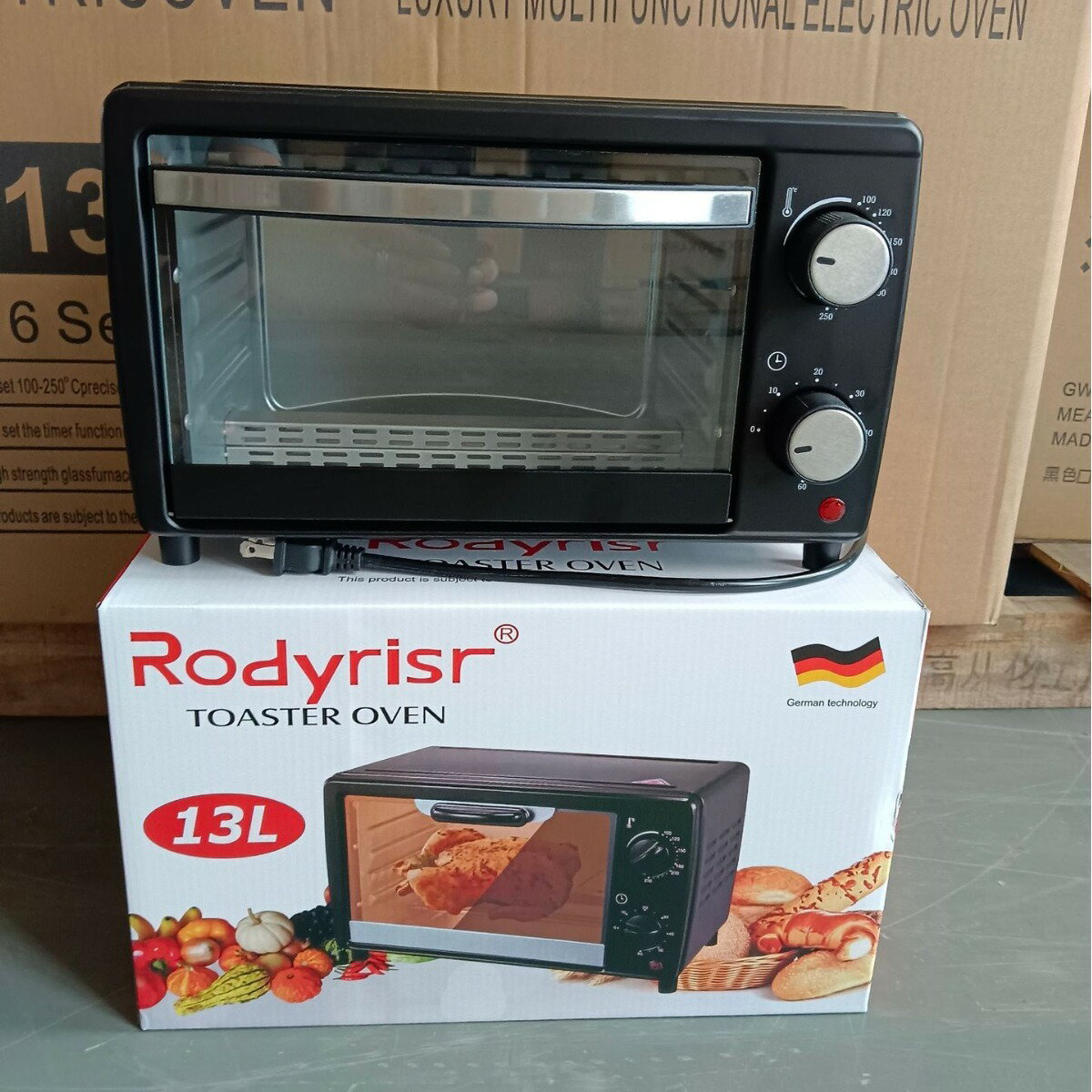 外貿出口13L電烤箱英文歐規英規美規家用多功能烘焙機早餐機批發【尚宜家居】