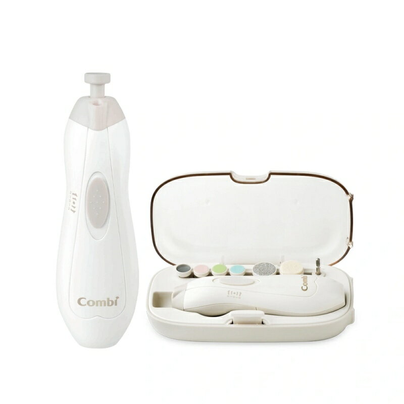 【Combi】MiniCare親子電動磨甲機頂級款(銀白)★衛立兒生活館★