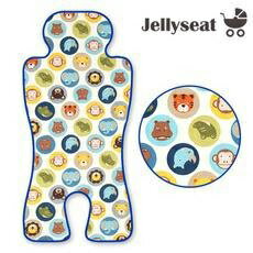 Jellypillow Jellyseat 多功能嬰兒涼感UP嬰兒果凍涼墊-動物點點 JooJoo★衛立兒生活館★