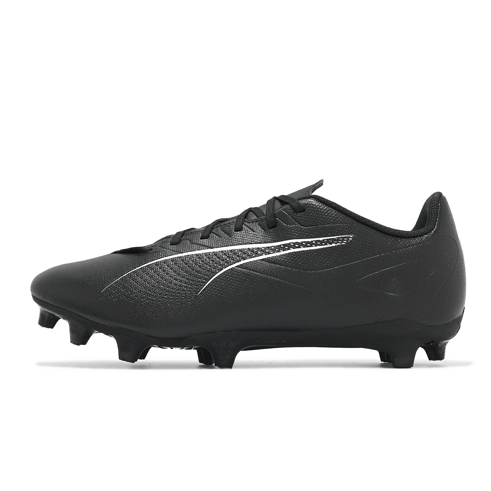Puma 足球鞋 Ultra 5 Play FG/AG 男鞋 黑 白 人工短草皮 偏硬草地 運動鞋 10768902