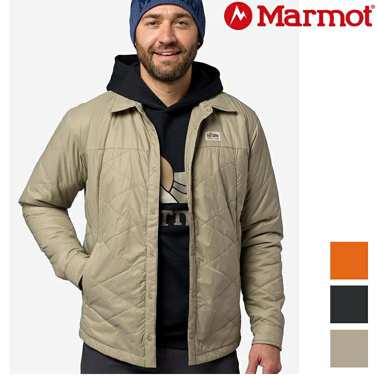 Marmot 土撥鼠 Onward Insulated Shacket 男款 保暖襯衫外套 M17153