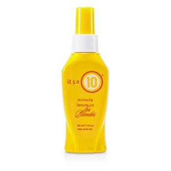 it's a 10 iracle leave-in for blondes 奇蹟免洗護髮油 金髮 120ml/4oz