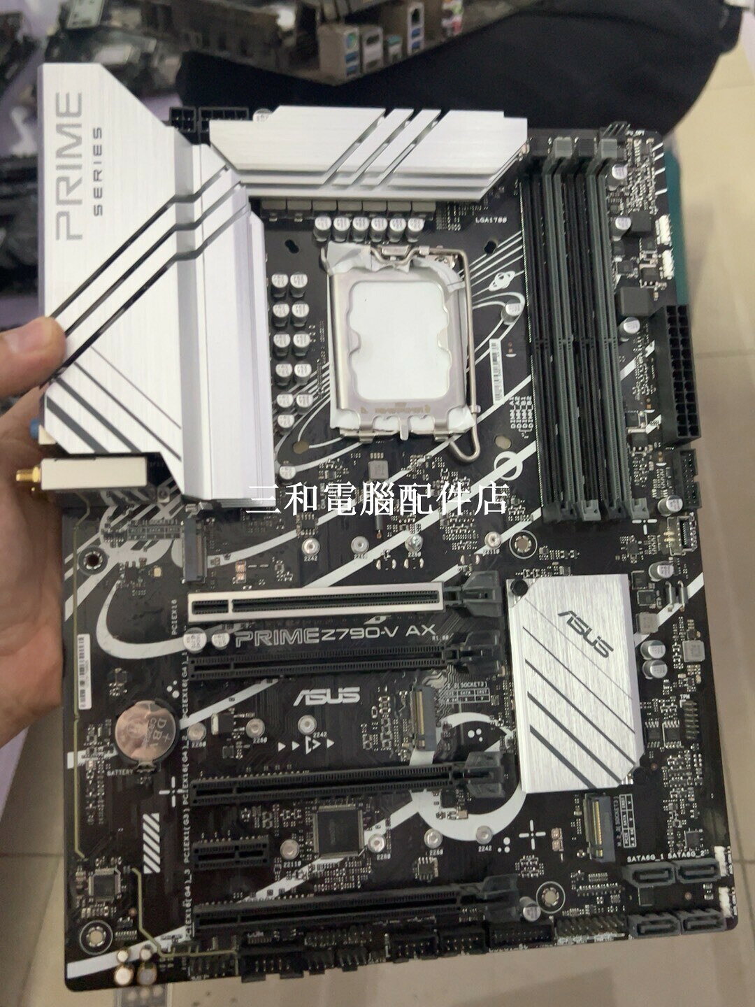 華碩 PRIME Z790-V AX 主機板 實物拍攝 早9晚18 在線 下單當天發貨 官方質保 店保補充
