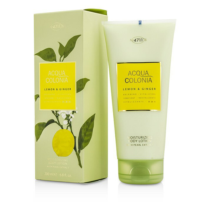 4711 科隆之水 檸檬&生薑保濕身體乳液Acqua Colonia Lemon & Ginger Moisturizing Body Lotion  200ml/6.8oz